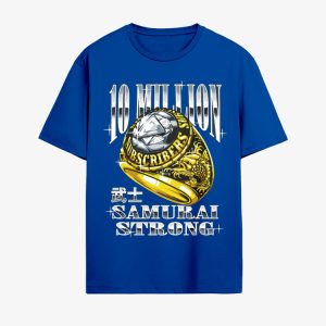 Coryxkenshin Merch Blue Champ10 Ring T-shirt